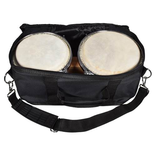 Chord Bongos 6.5 Inch and 7.5 Inch with Carry Bag Natural Chord Bongos 6.5 Inch and 7.5 Inch with Carry Bag Natural