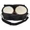 Chord Bongos 6.5 Inch and 7.5 Inch with Carry Bag Natural Front View