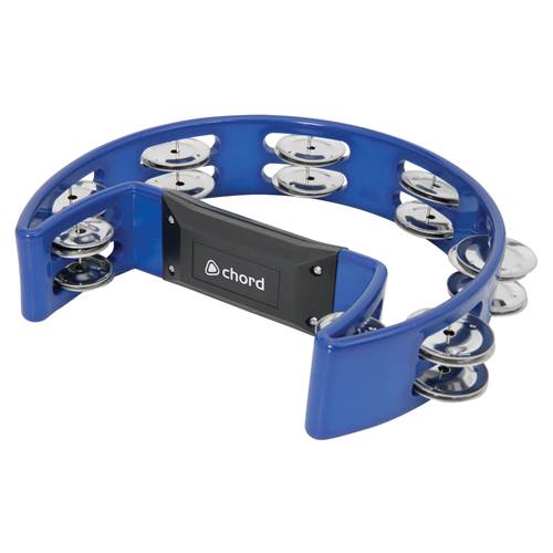 Chord Tambourines Single D Blue Chord Tambourines Single D Blue