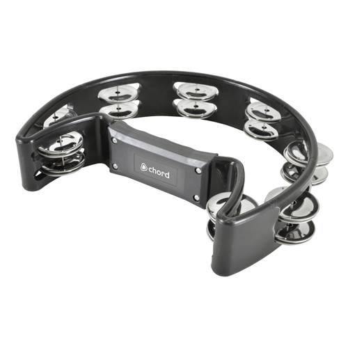 Chord Tambourines Single D Black Chord Tambourines Single D Black