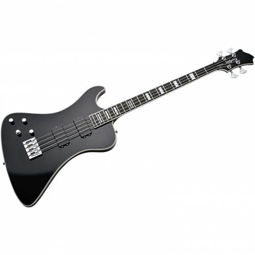Hagstrom Nekromant 4 String Black Left Handed Hagstrom Nekromant 4 String Black Left Handed