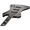 Hagstrom Nekromant 5 String Black Front View