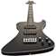 Hagstrom Nekromant 5 String Black Front View