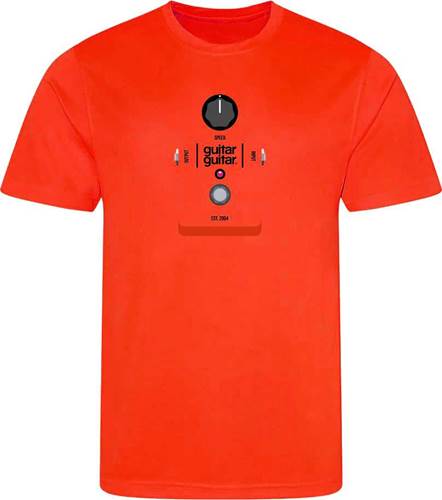 guitarguitar Merch 20th Anniversary Orange T-Shirt Large guitarguitar Merch 20th Anniversary Orange T-Shirt Large