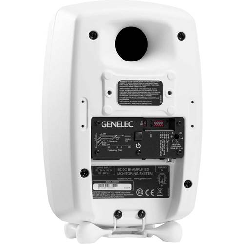 Genelec 8030C Compact 2-way Active Monitor White (Single) Genelec 8030C Compact 2-way Active Monitor White (Single)