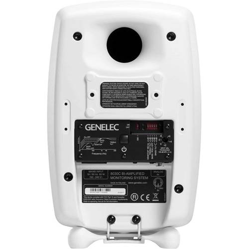 Genelec 8030C Compact 2-way Active Monitor White (Single) Genelec 8030C Compact 2-way Active Monitor White (Single)