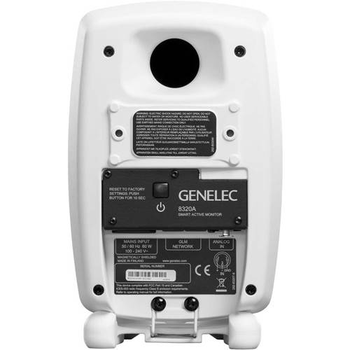 Genelec 8320A Bi-Amplified Smart Active Monitor White (Single) Genelec 8320A Bi-Amplified Smart Active Monitor White (Single)