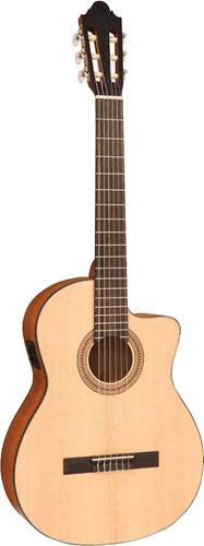 Santos Martinez Estudio Cutaway Electro-Classic Guitar Natural Satin Santos Martinez Estudio Cutaway Electro-Classic Guitar Natural Satin
