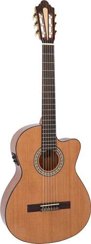 Santos Martinez Preludio Cutaway Electro-Classic Guitar Natural High Gloss Santos Martinez Preludio Cutaway Electro-Classic Guitar Natural High Gloss