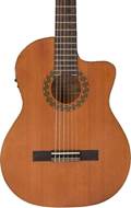 Santos Martinez Allegro Cutaway Electro-Classic Guitar Natural High Gloss
