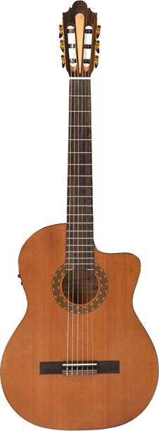 Santos Martinez Allegro Cutaway Electro-Classic Guitar Natural High Gloss