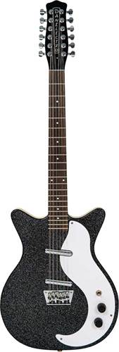Danelectro 59' 12 String Electric Guitar Black Sparkle Danelectro 59' 12 String Electric Guitar Black Sparkle