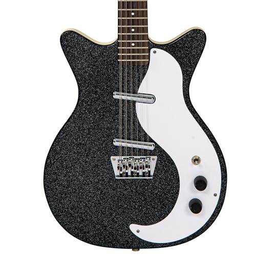 Danelectro 59' 12 String Electric Guitar Black Sparkle Danelectro 59' 12 String Electric Guitar Black Sparkle