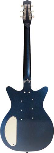 Danelectro Triple Divine Guitar Metallic Blue Danelectro Triple Divine Guitar Metallic Blue