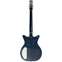 Danelectro Triple Divine Guitar Metallic Blue Back View