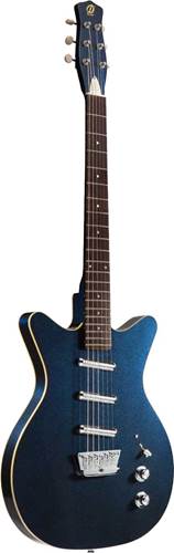 Danelectro Triple Divine Guitar Metallic Blue Danelectro Triple Divine Guitar Metallic Blue