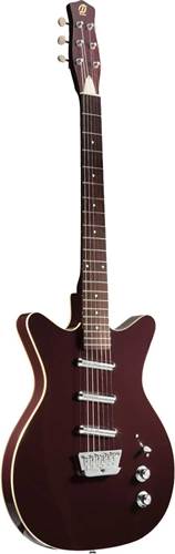 Danelectro Triple Divine Guitar Dark Burgundy Danelectro Triple Divine Guitar Dark Burgundy