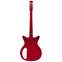 Danelectro Triple Divine Guitar Red Back View