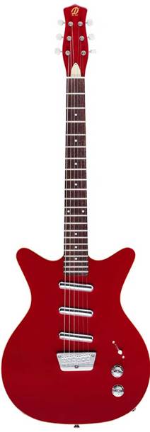 Danelectro Triple Divine Guitar Red