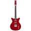 Danelectro Triple Divine Guitar Red Front View