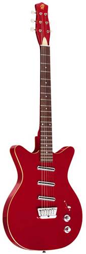 Danelectro Triple Divine Guitar Red Danelectro Triple Divine Guitar Red