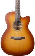 Seagull Entourage Concert Hall Cutaway Electro-Acoustic Guitar Rustic Burst