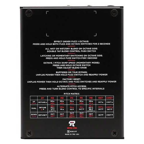 Keeley Octa Psi Transfigurating Fuzz Pedal Keeley Octa Psi Transfigurating Fuzz Pedal