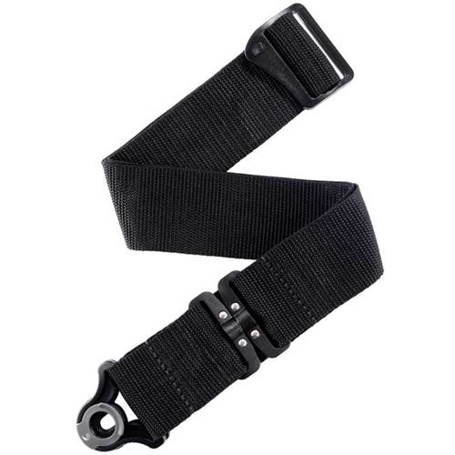 D'Addario Auto Lock Swivel Polypro Guitar Strap Black D'Addario Auto Lock Swivel Polypro Guitar Strap Black
