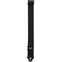 D'Addario Auto Lock Swivel Polypro Guitar Strap Black Front View
