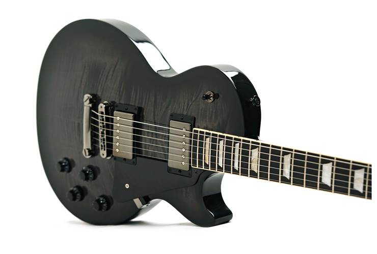 Gibson Les Paul Studio Session Translucent Ebony Burst #216050068 Gibson Les Paul Studio Session Translucent Ebony Burst #216050068