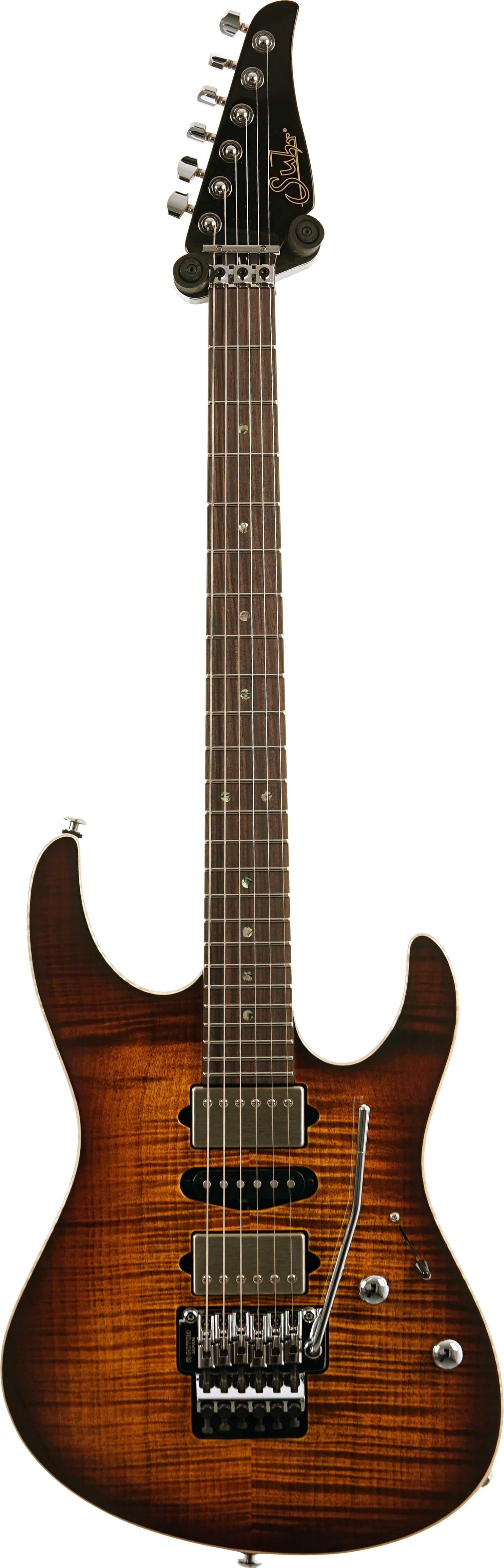 Suhr Modern HSH Flame Maple Bengal Burst Floyd #87879