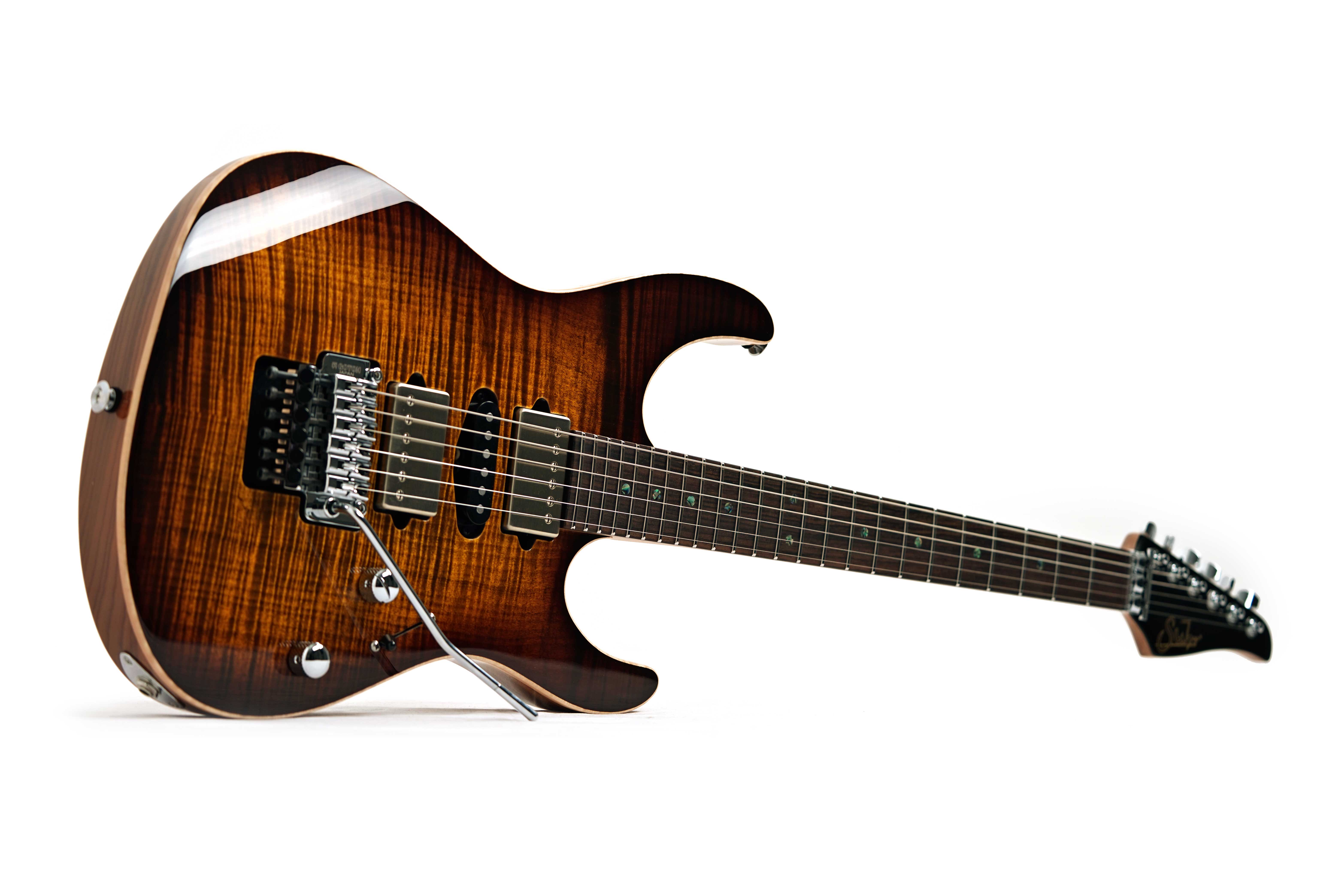 Suhr Modern HSH Flame Maple Bengal Burst Floyd #87879
