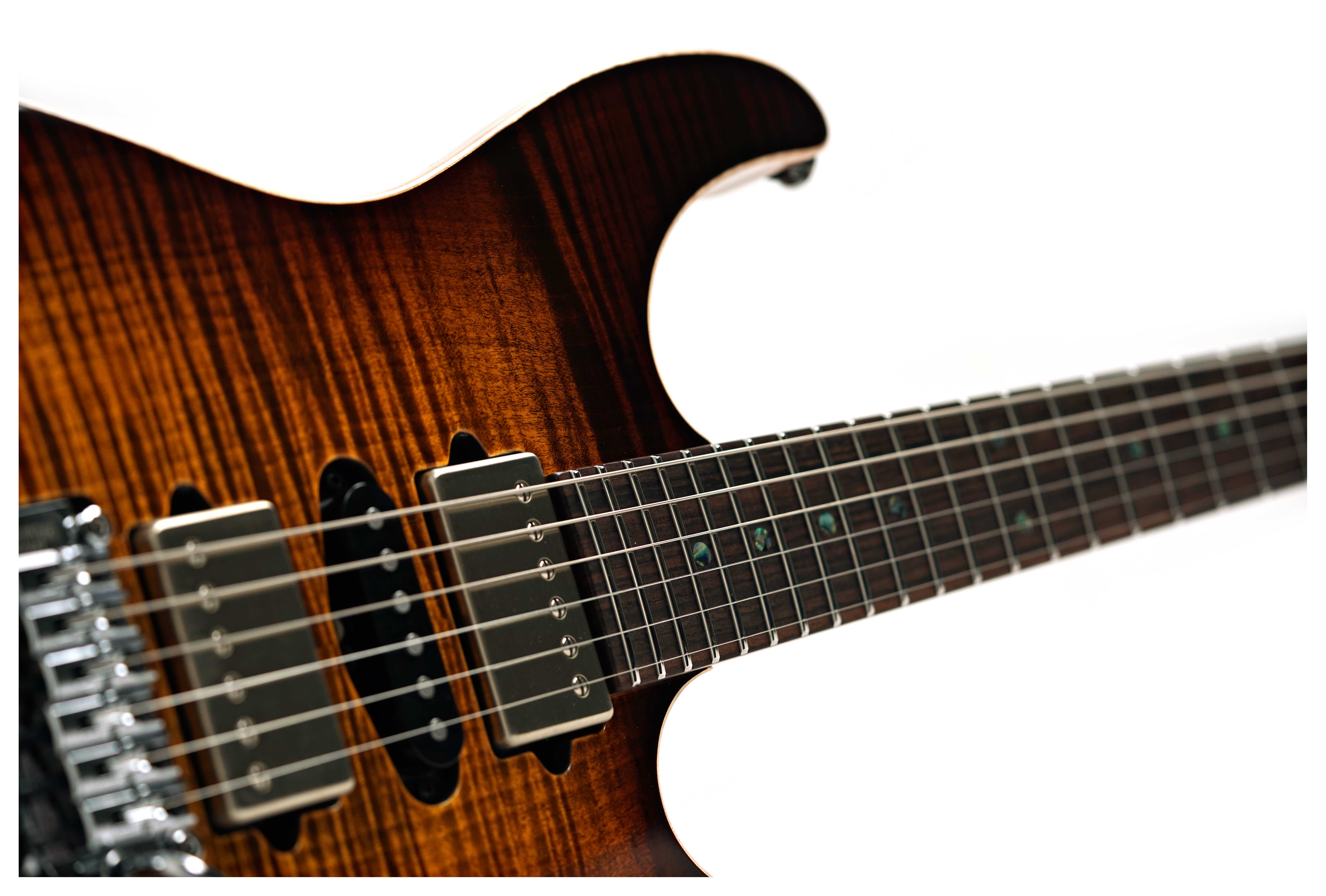 Suhr Modern HSH Flame Maple Bengal Burst Floyd #87879