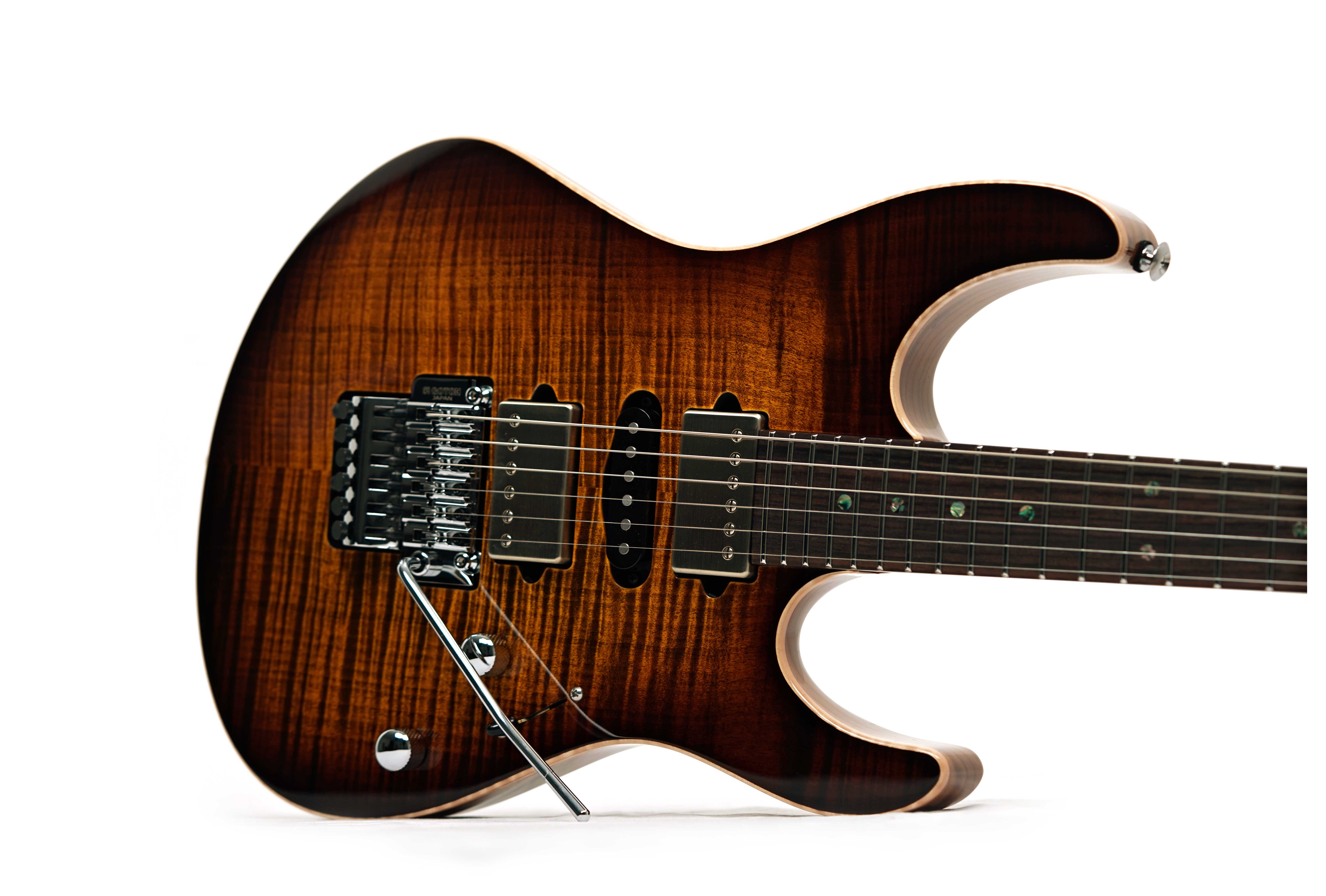 Suhr Modern HSH Flame Maple Bengal Burst Floyd #87879