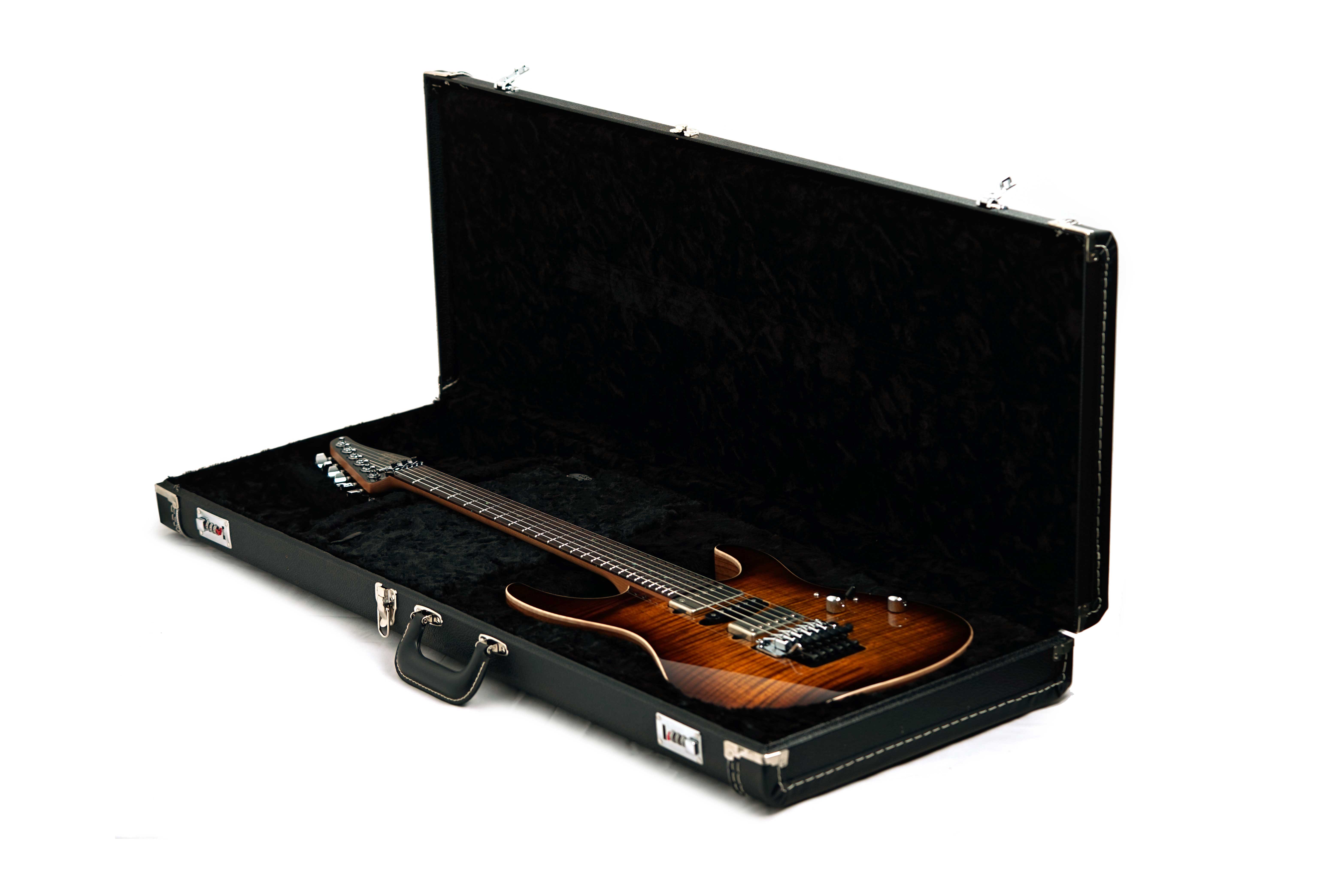 Suhr Modern HSH Flame Maple Bengal Burst Floyd #87879