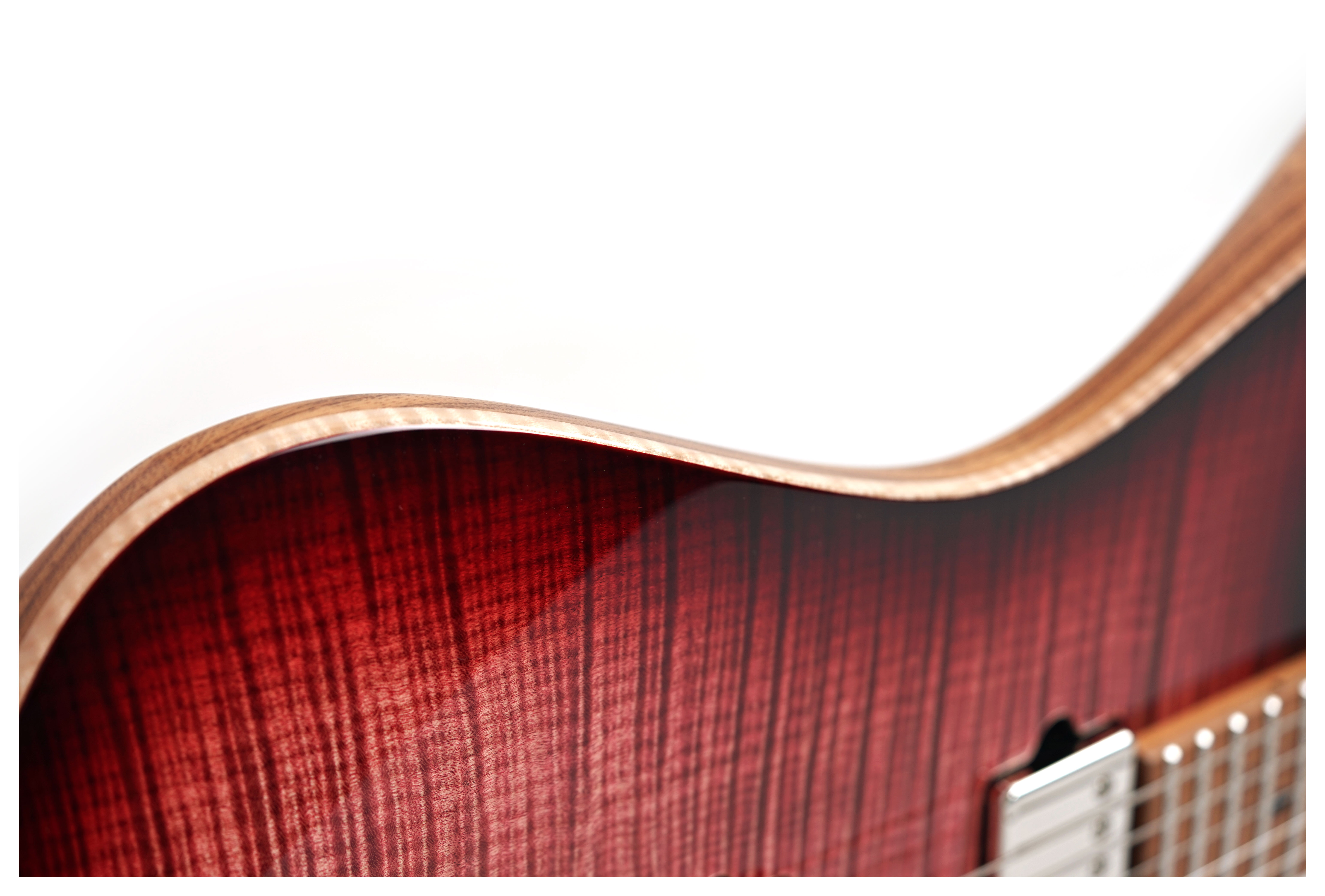 Suhr Modern HH Flame Maple Faded Trans Wine Red Burst #87877