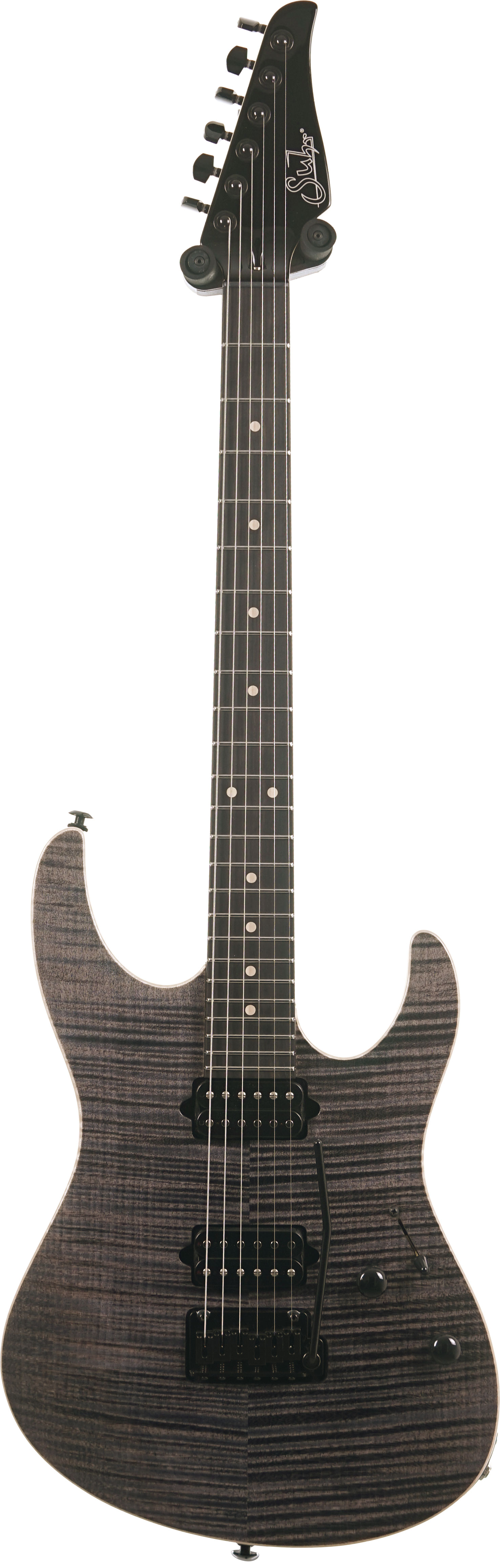 Suhr Modern HH Flame Maple Trans Charcoal Ebony Fingerboard #87869