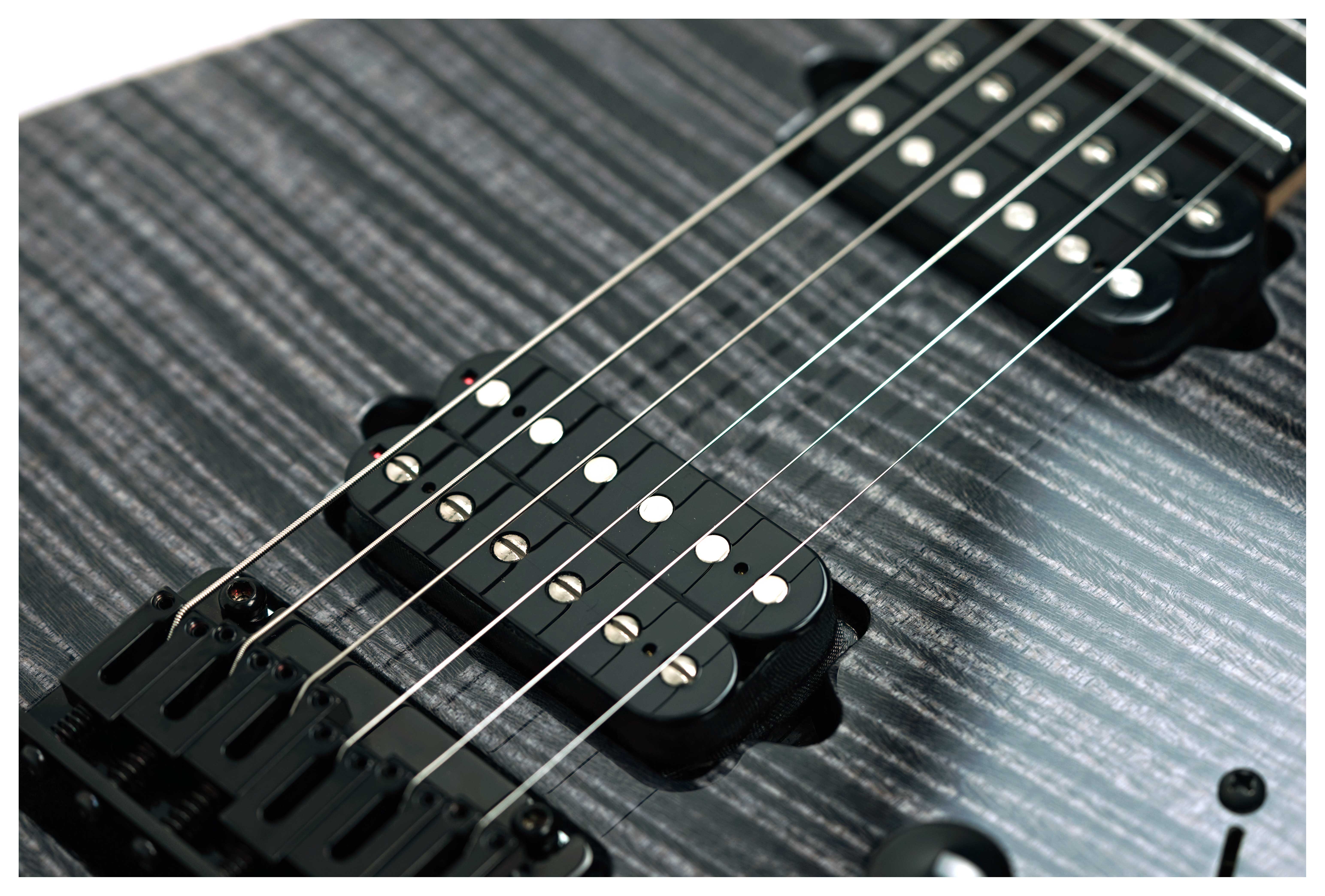 Suhr Modern HH Flame Maple Trans Charcoal Ebony Fingerboard #87869