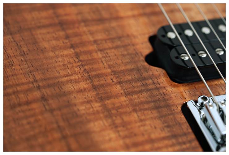 Suhr Modern HH Koa Natural Pau Ferro Fingerboard #87868 Suhr Modern HH Koa Natural Pau Ferro Fingerboard #87868