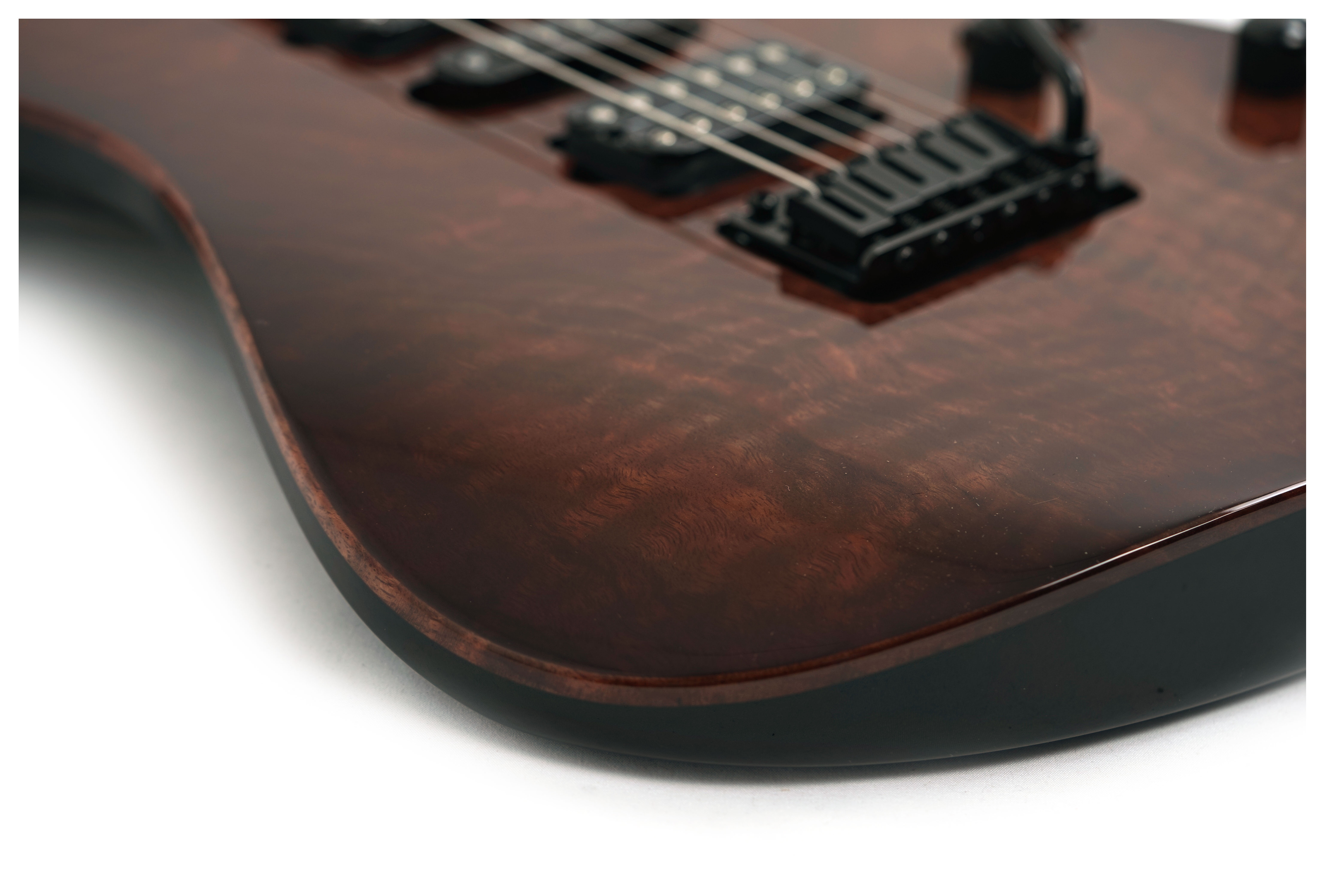 Suhr Modern Figured Walnut Natural Burst HSH Pau Ferro Fingerboard #87866