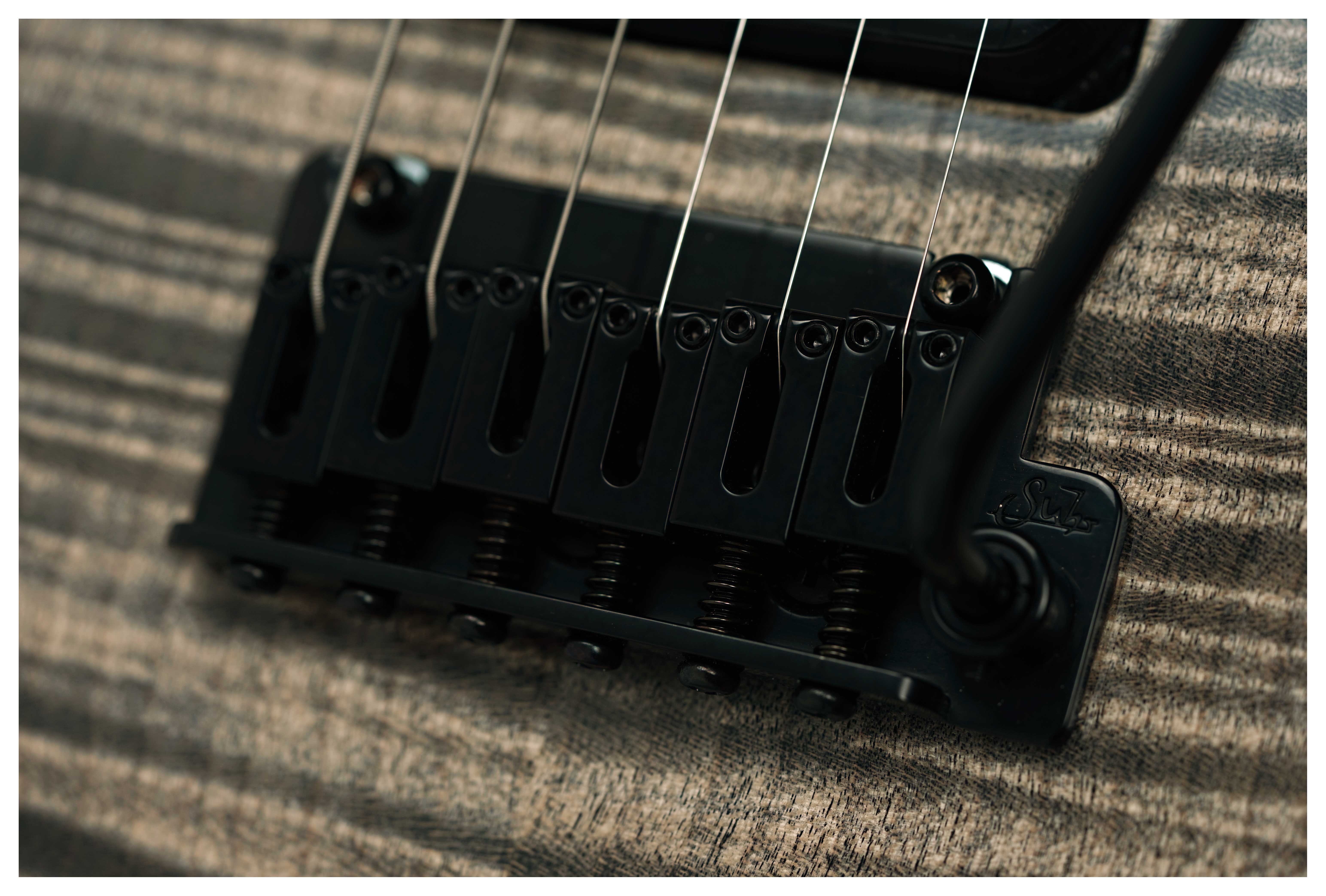 Suhr Modern Flame Trans Charcoal Burst HSH #87864