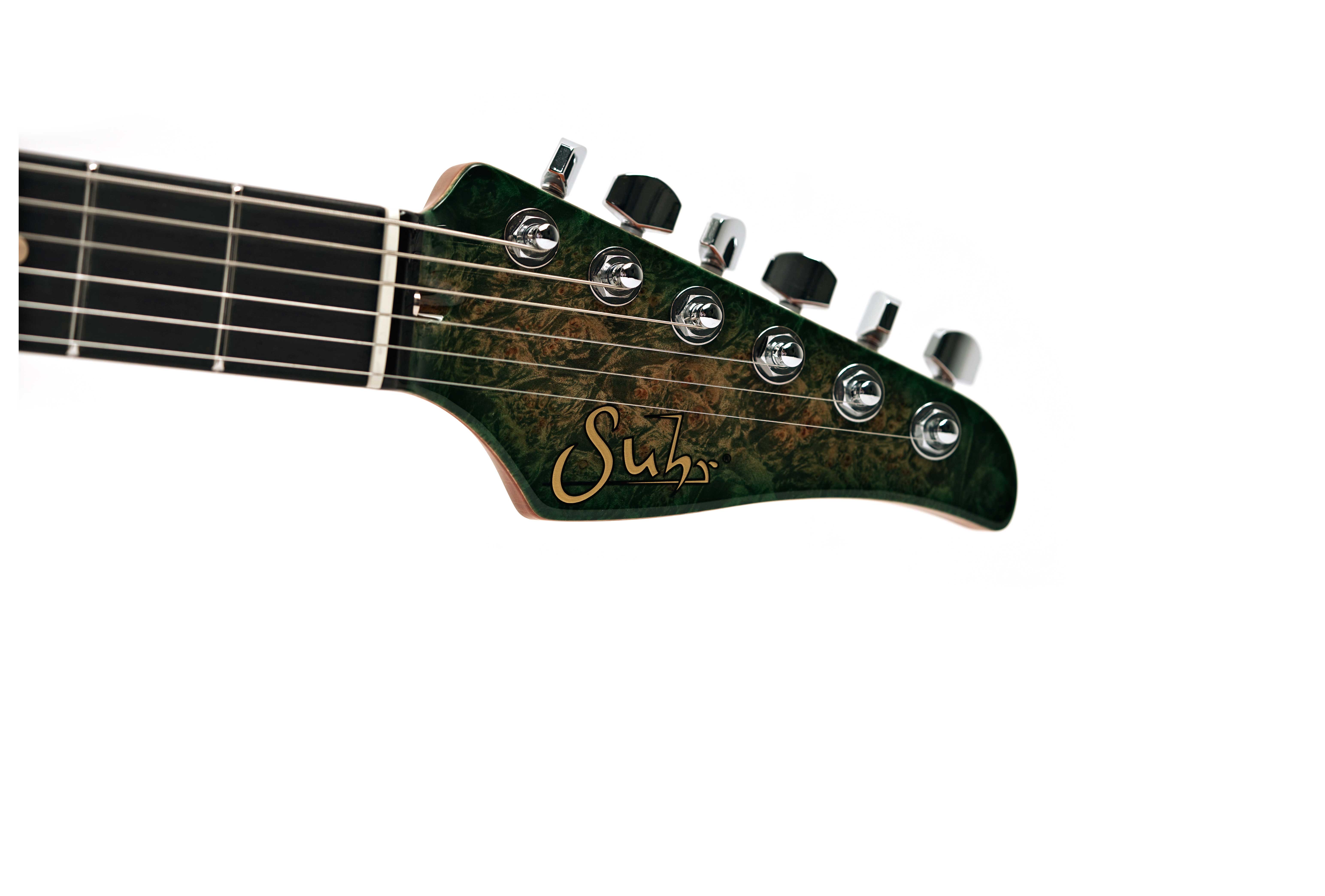 Suhr Standard Faded Trans Green Burst #87855