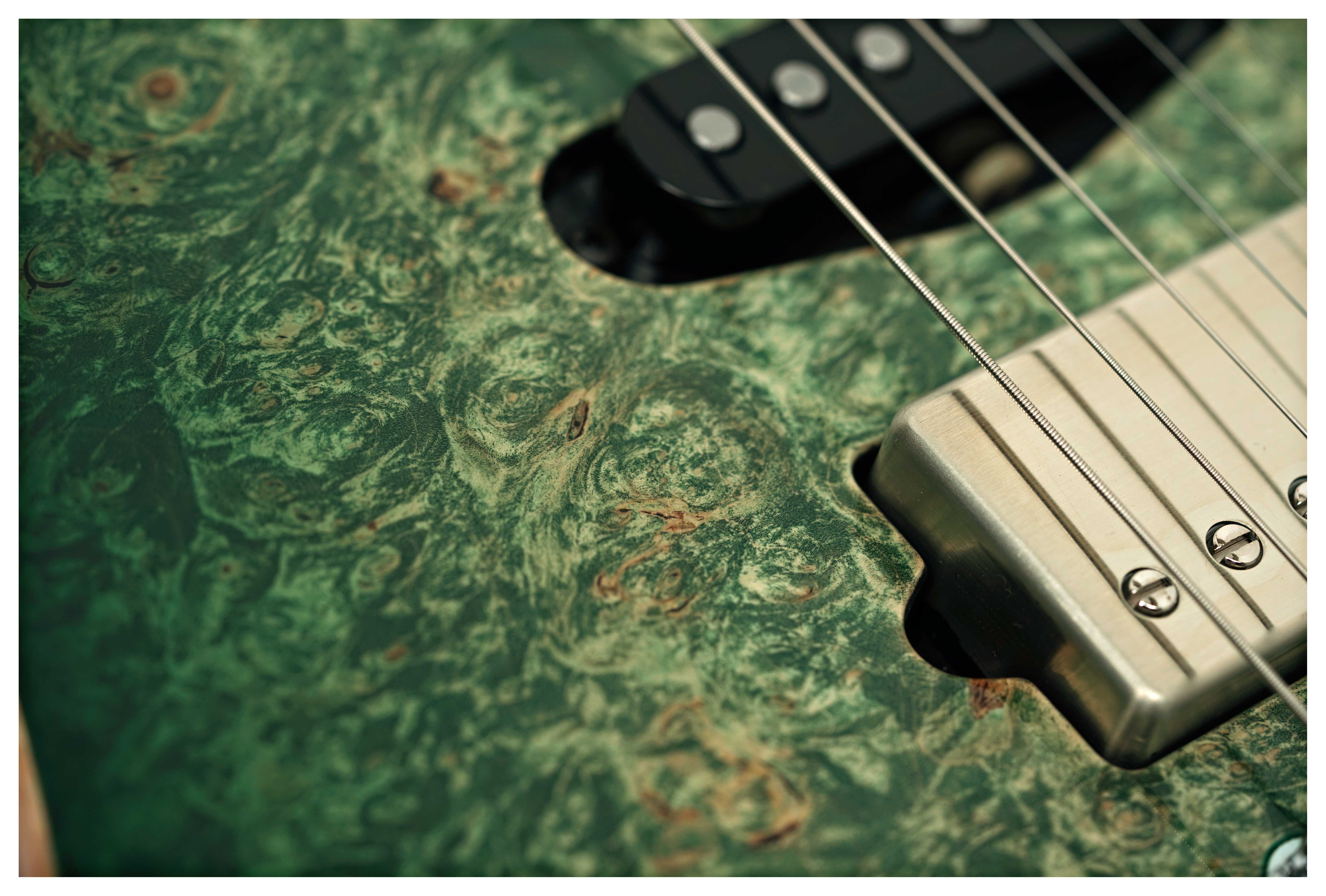 Suhr Standard Faded Trans Green Burst #87855