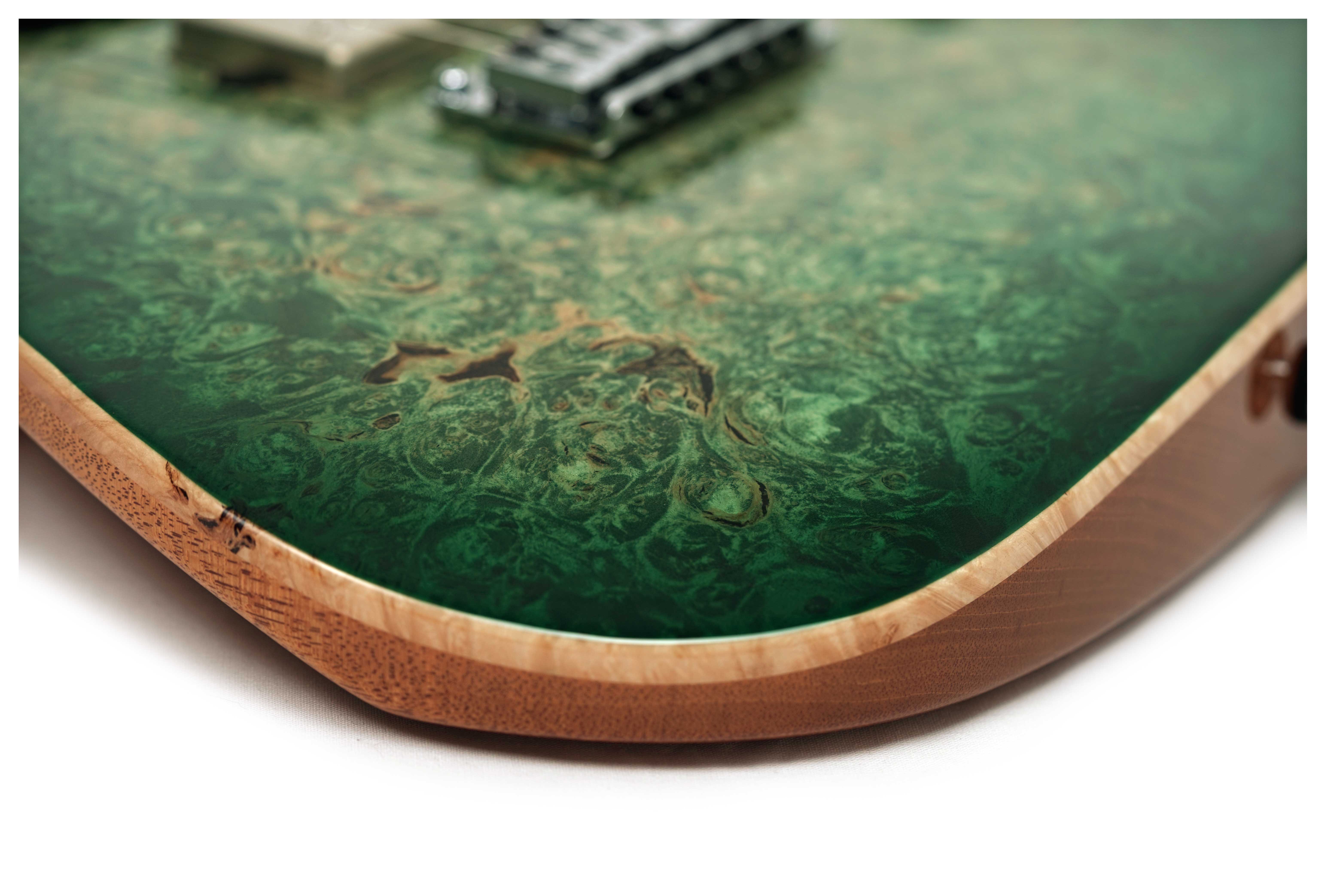 Suhr Standard Faded Trans Green Burst #87855