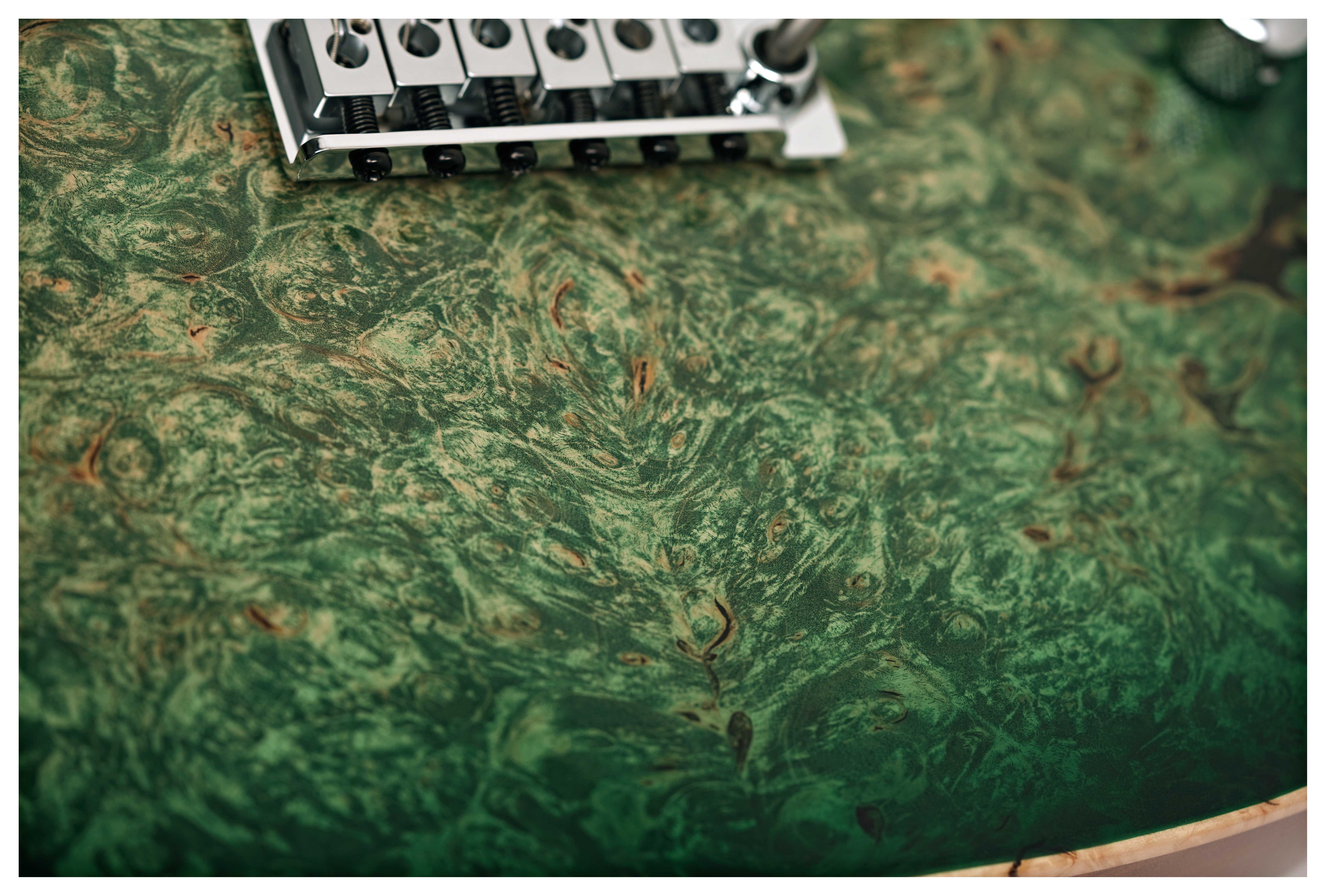 Suhr Standard Faded Trans Green Burst #87855