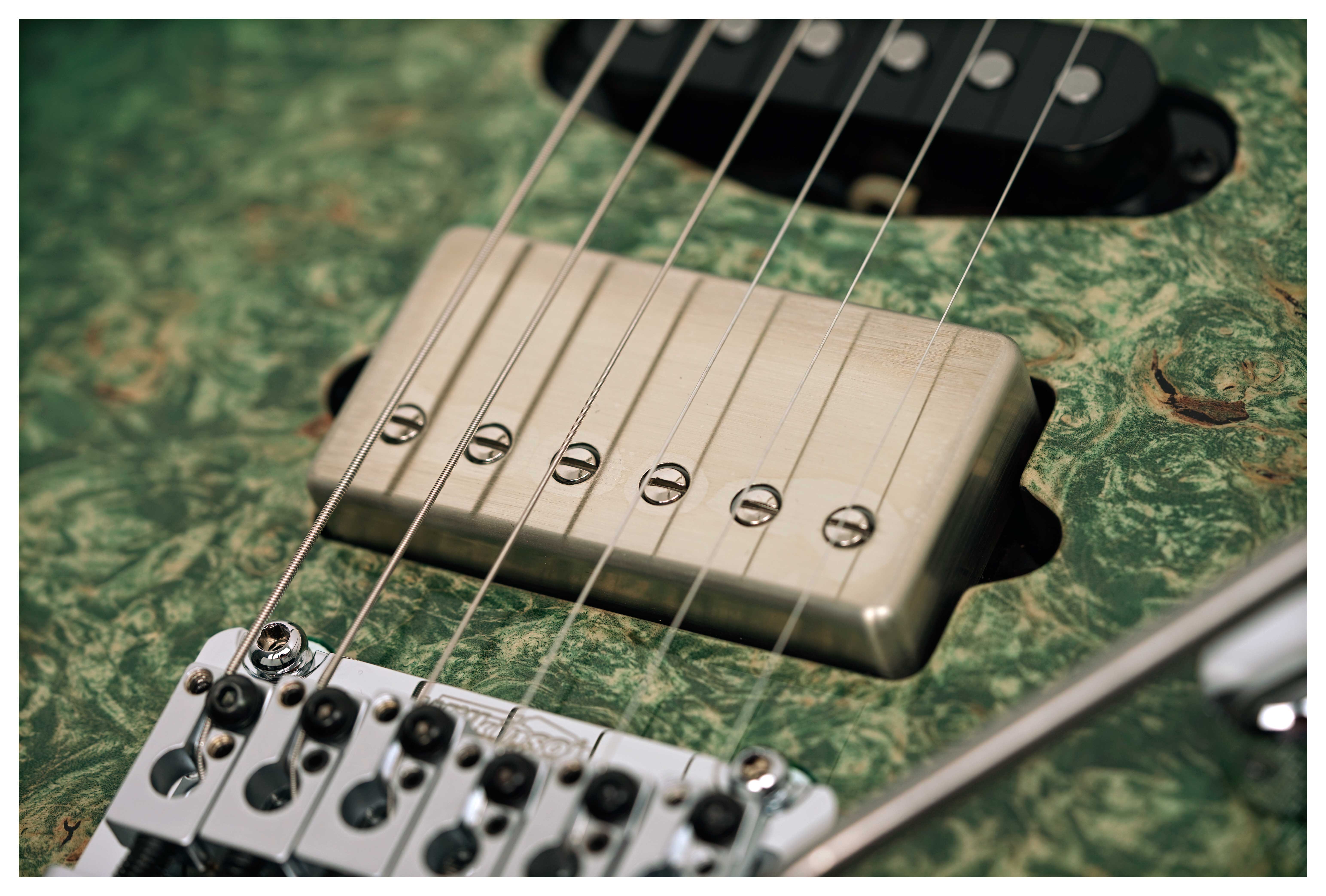 Suhr Standard Faded Trans Green Burst #87855