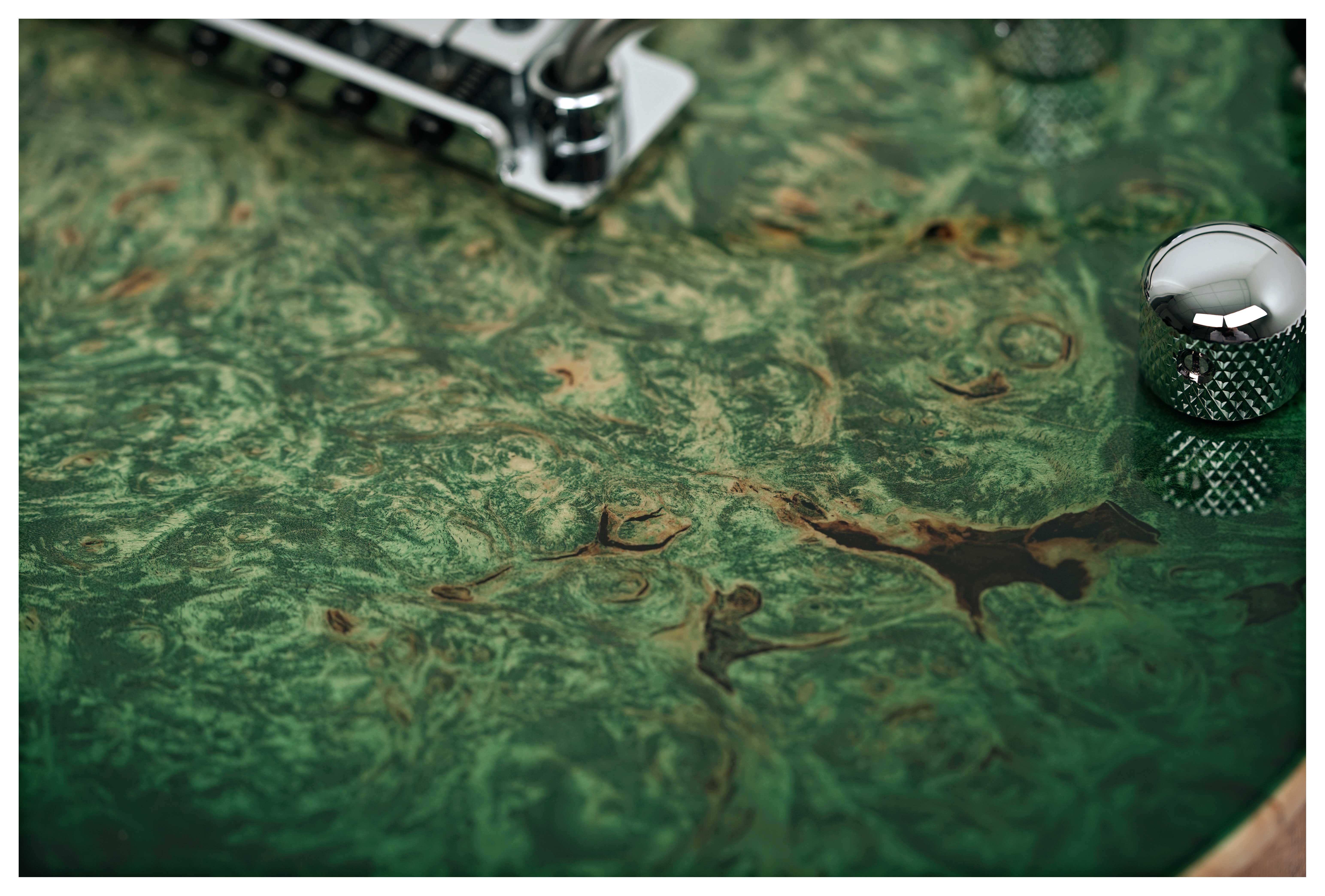 Suhr Standard Faded Trans Green Burst #87855