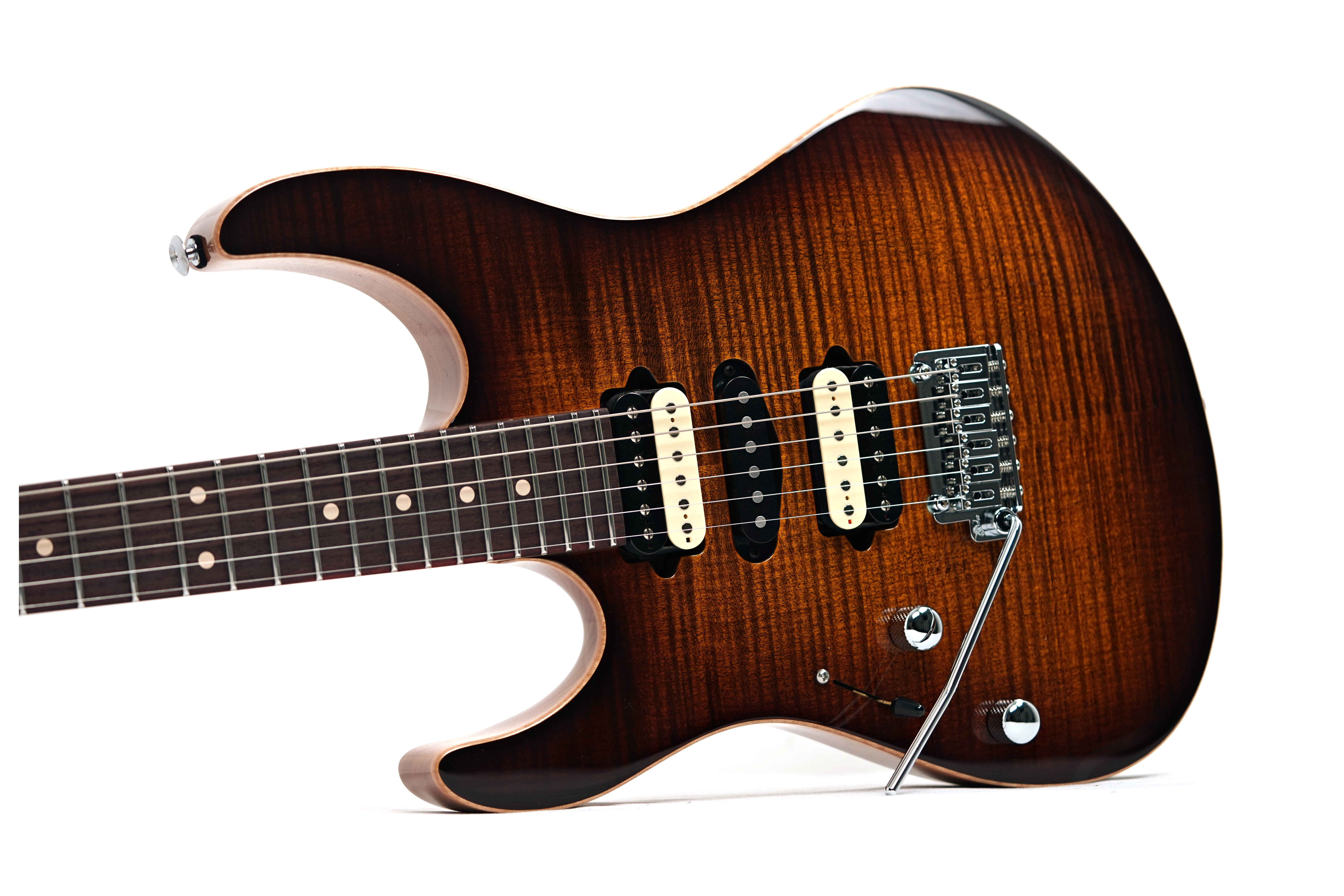 Suhr Modern HSH Flame Maple Bengal Burst Left Handed #87921