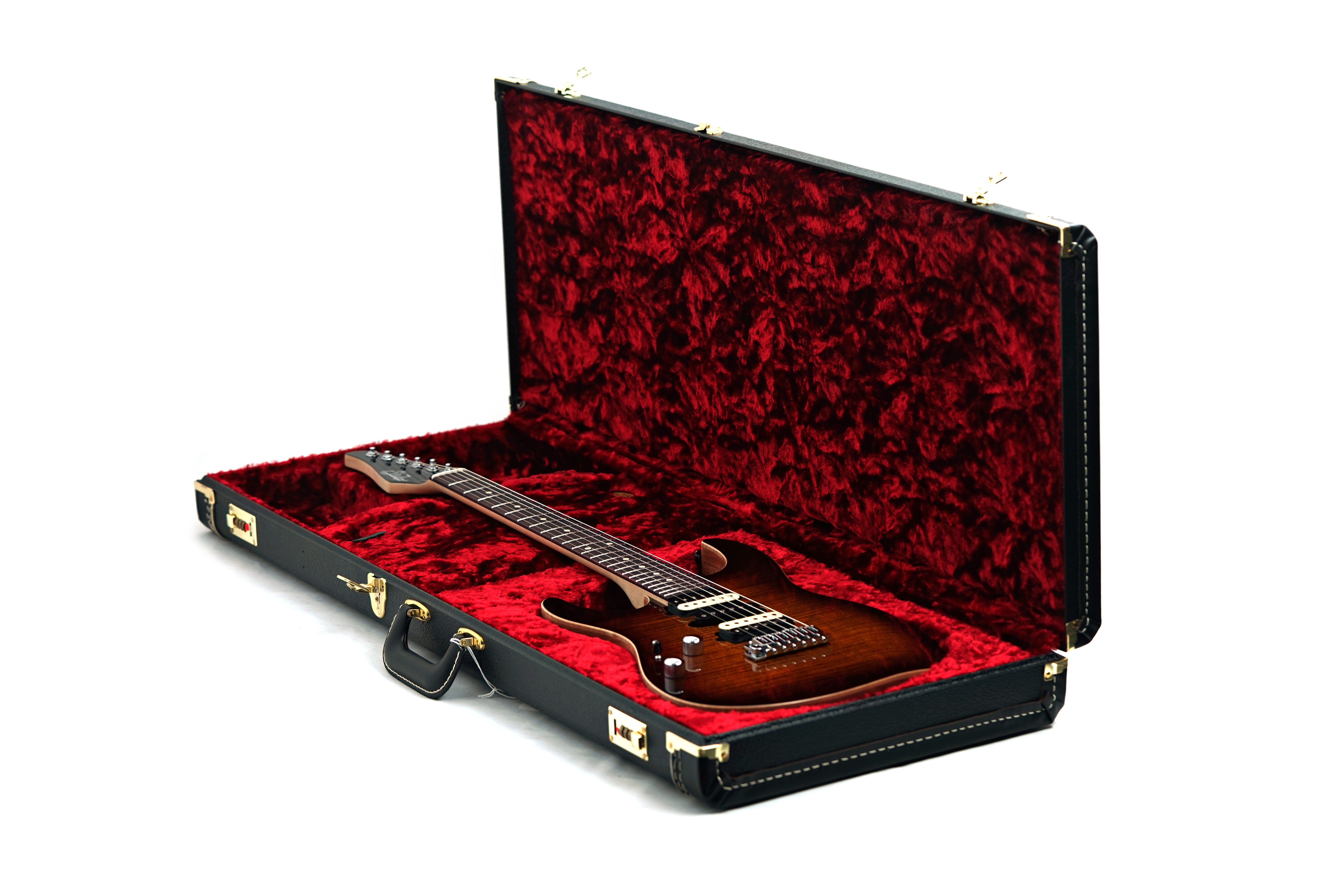 Suhr Modern HSH Flame Maple Bengal Burst Left Handed #87921