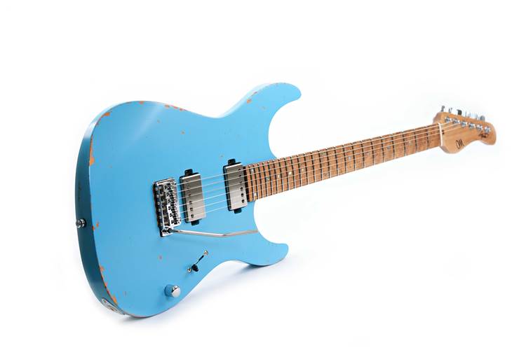 Mayones Aquila Aged V24 6 Monolith Daphne Blue #AQ2405427 Mayones Aquila Aged V24 6 Monolith Daphne Blue #AQ2405427